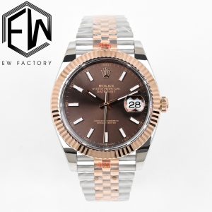 ew 劳力士18k 日志型 41 系列的 126331
