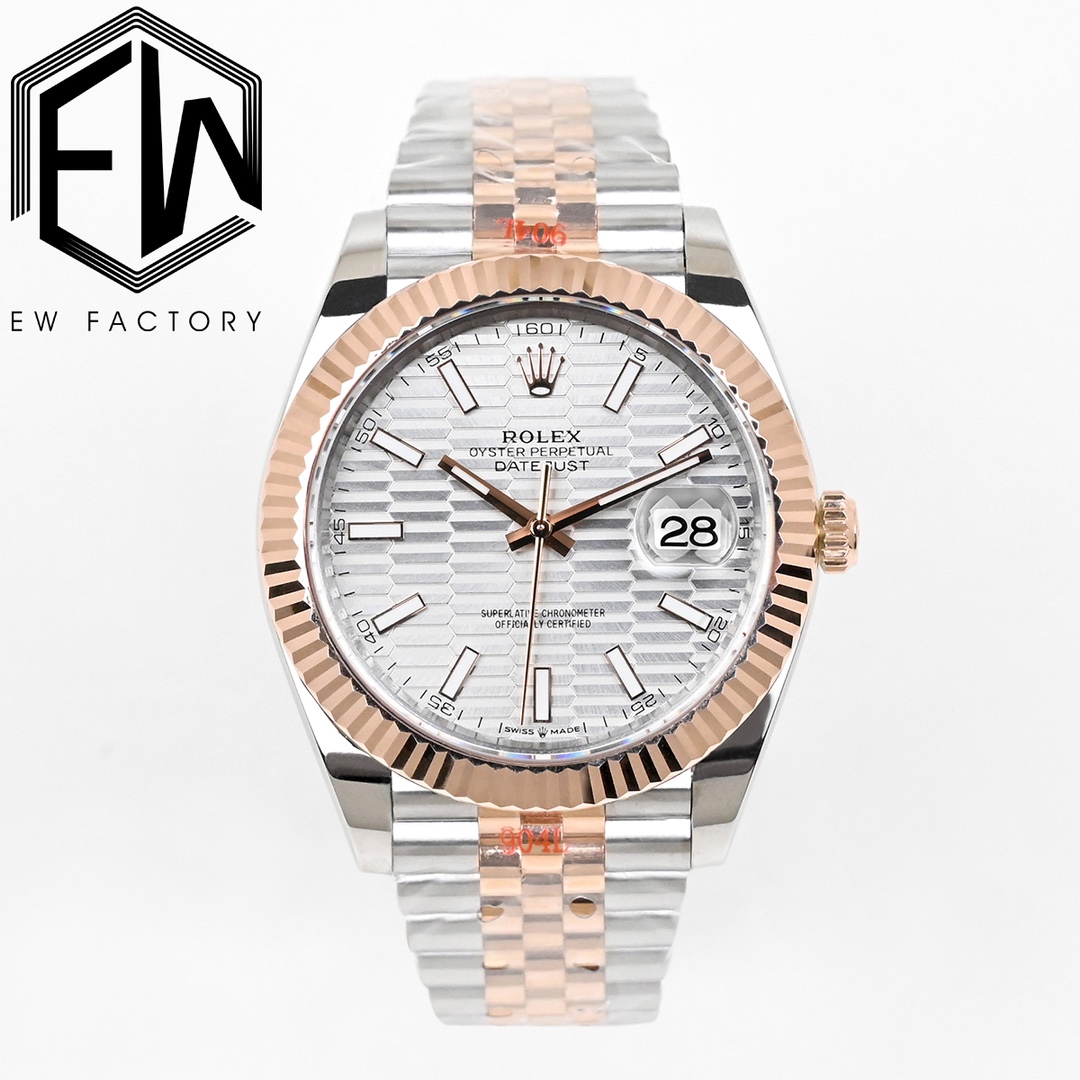 ew 劳力士18k 日志型 41 系列