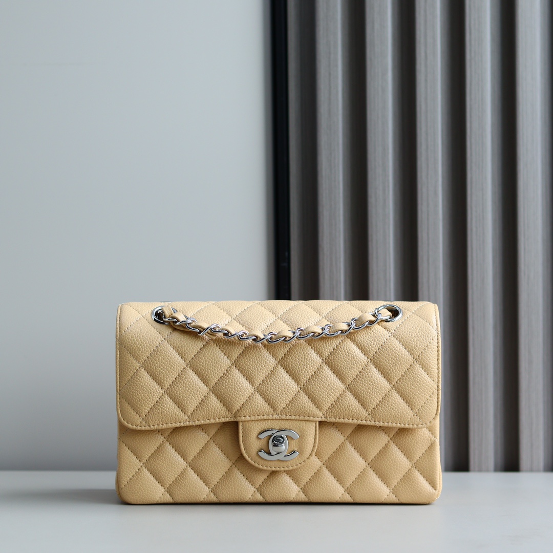 香奈儿 classic flap 小号 鱼子酱🐂