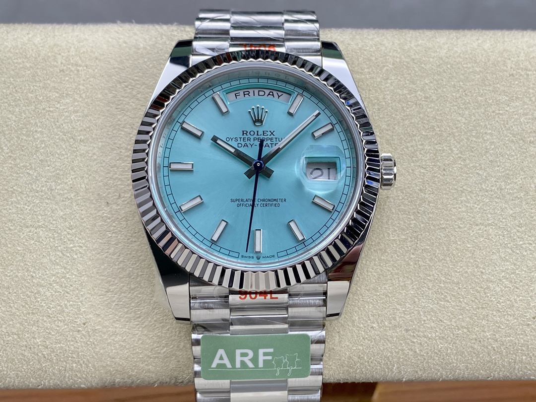day date 系列 228239 绿松石蓝