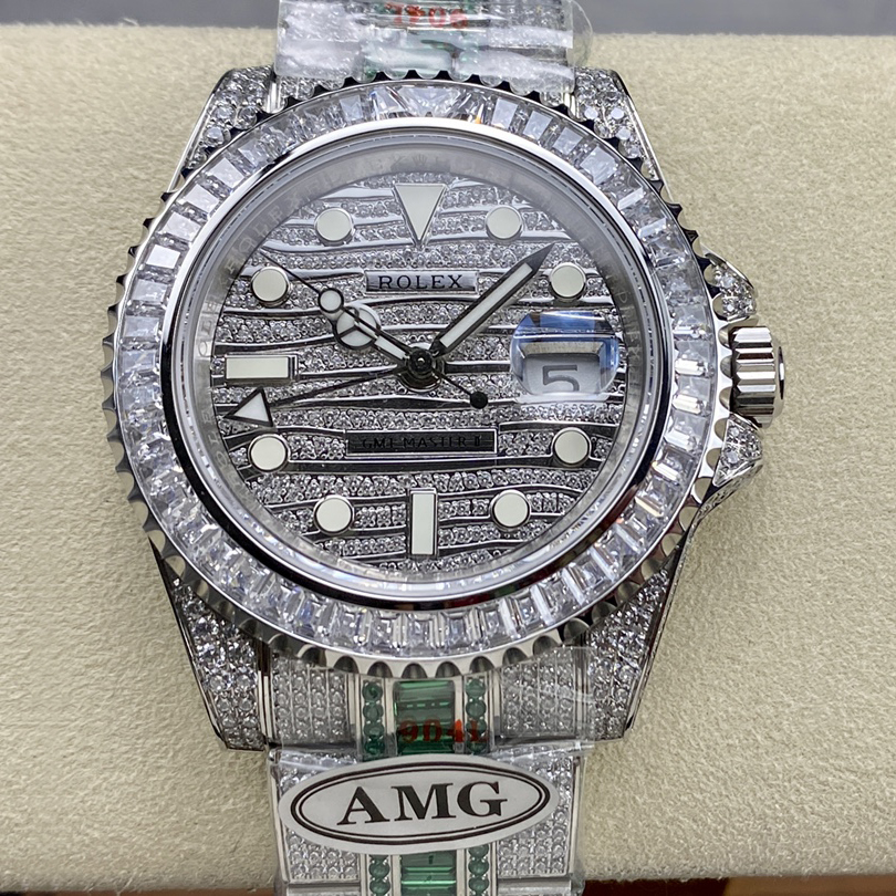 劳力士格林尼治型 ii 116710ln(即 “黑钢 gmt”)