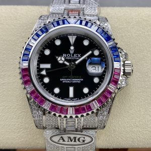 劳力士格林尼治型 ii 116710ln（即 “黑钢 gmt”）