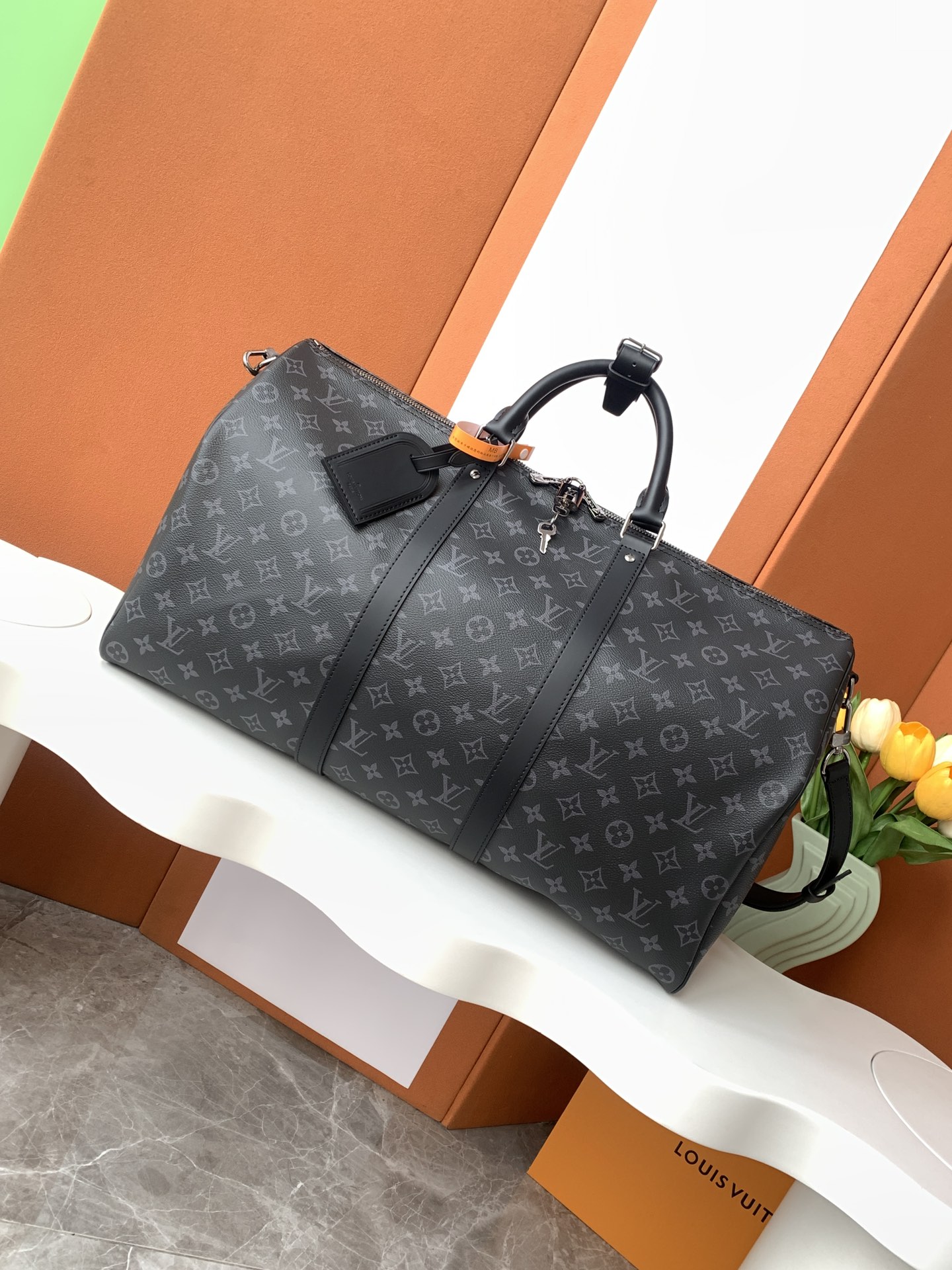 Keepall BANDOULIÈRE 50 旅行袋-M45392