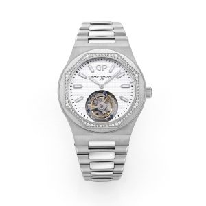 Laureato series tourbillon with diamond setting