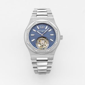 Laureato series tourbillon with diamond setting