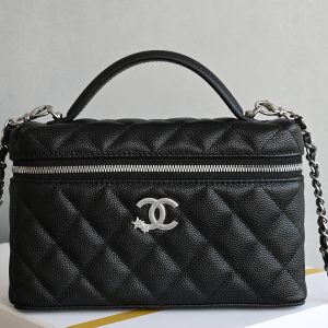 Star-embossed buckle LP box bag