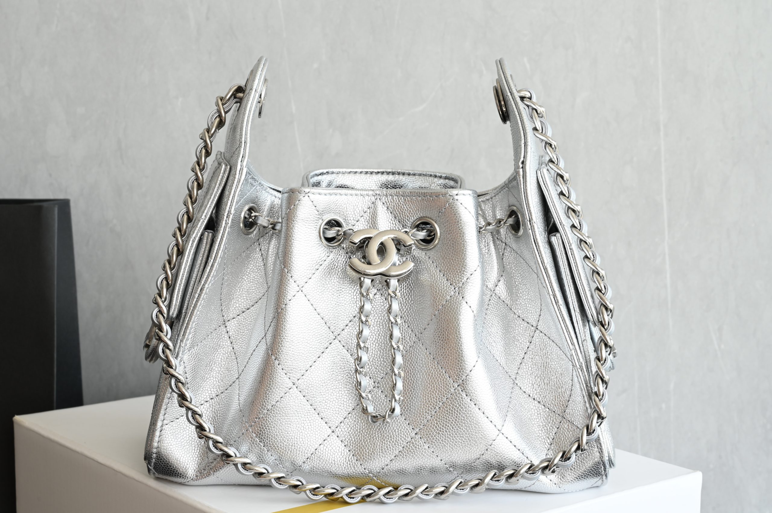 Hippie Hobo Mini, All Silver