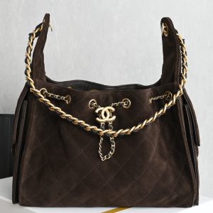 New Color Hippie Hobo Small Size, Coffee Brown