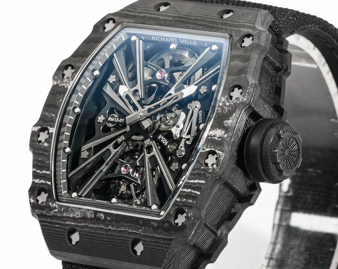richard mille rm 12 01 系列红色碳纤维 (复制)
