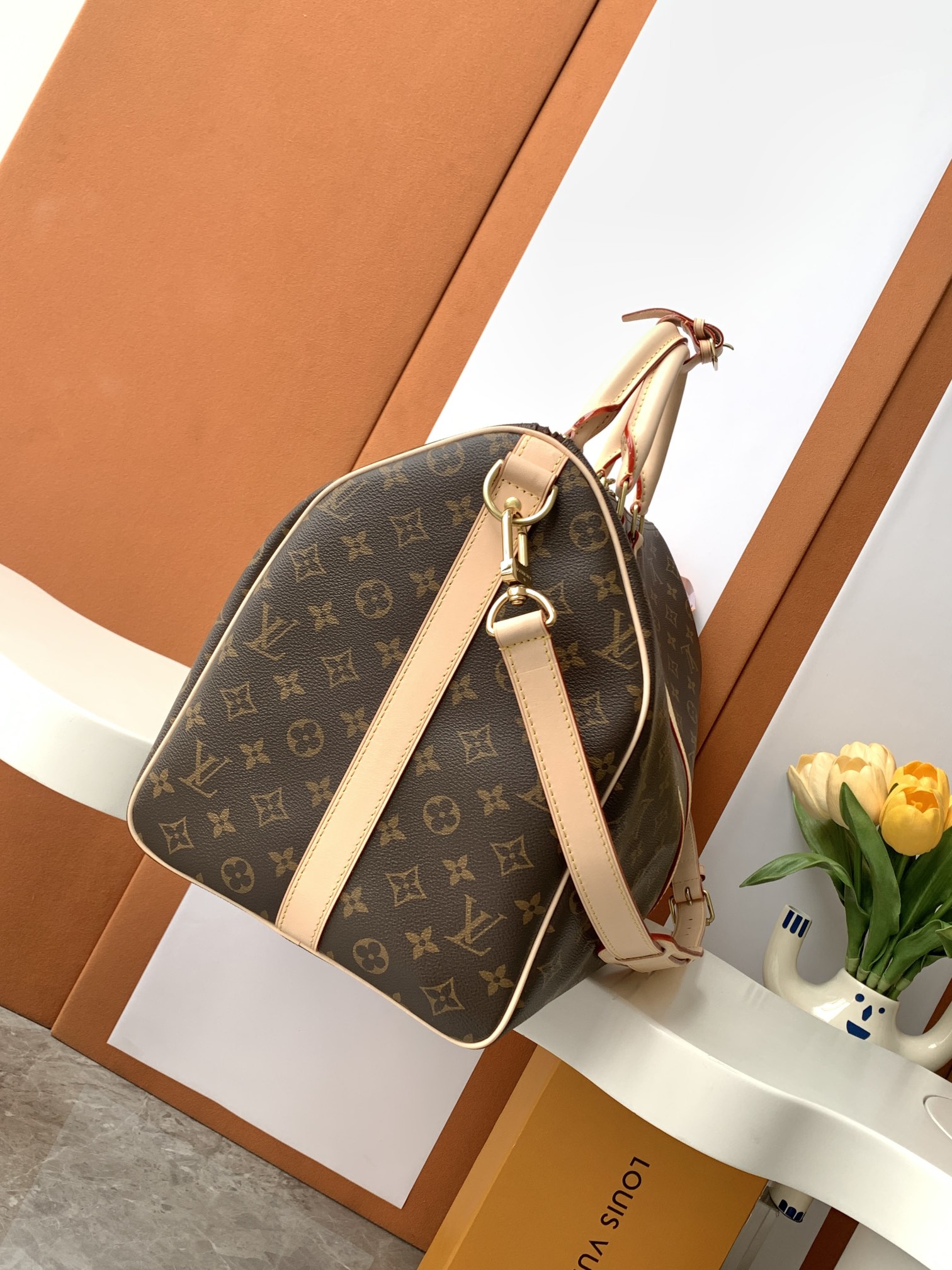 Keepall BANDOULIÈRE 50 旅行袋-M45392 - Image 3