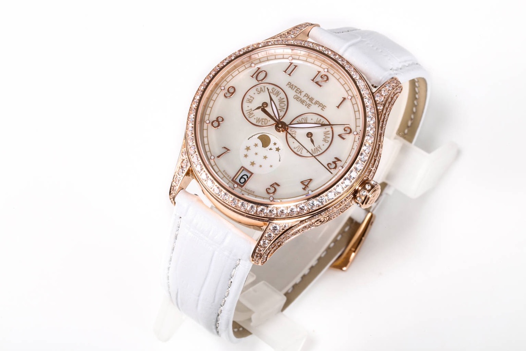 38mm Diamond-Studded Complicated Timepiece - Image 2