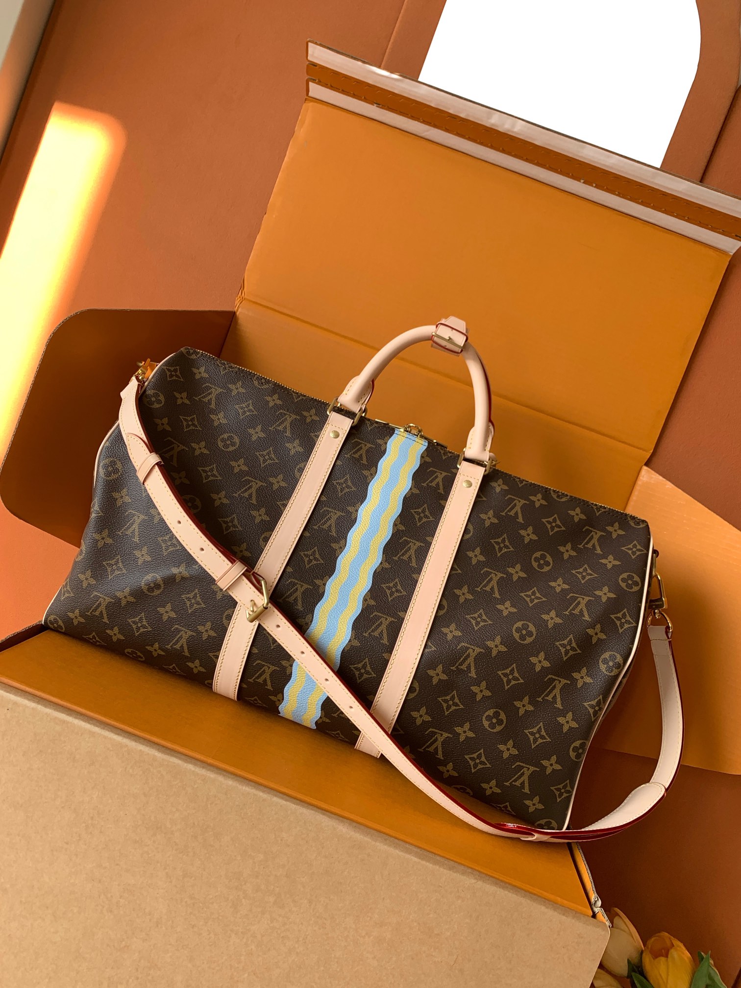 KEEPALL BANDOULIÈRE 50 旅行袋-P01945 - 画像 (3)