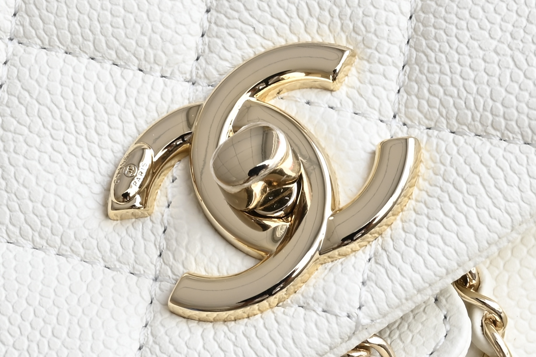 Double Pocket Frog Retro Backpack, White, Medium - 图片 6