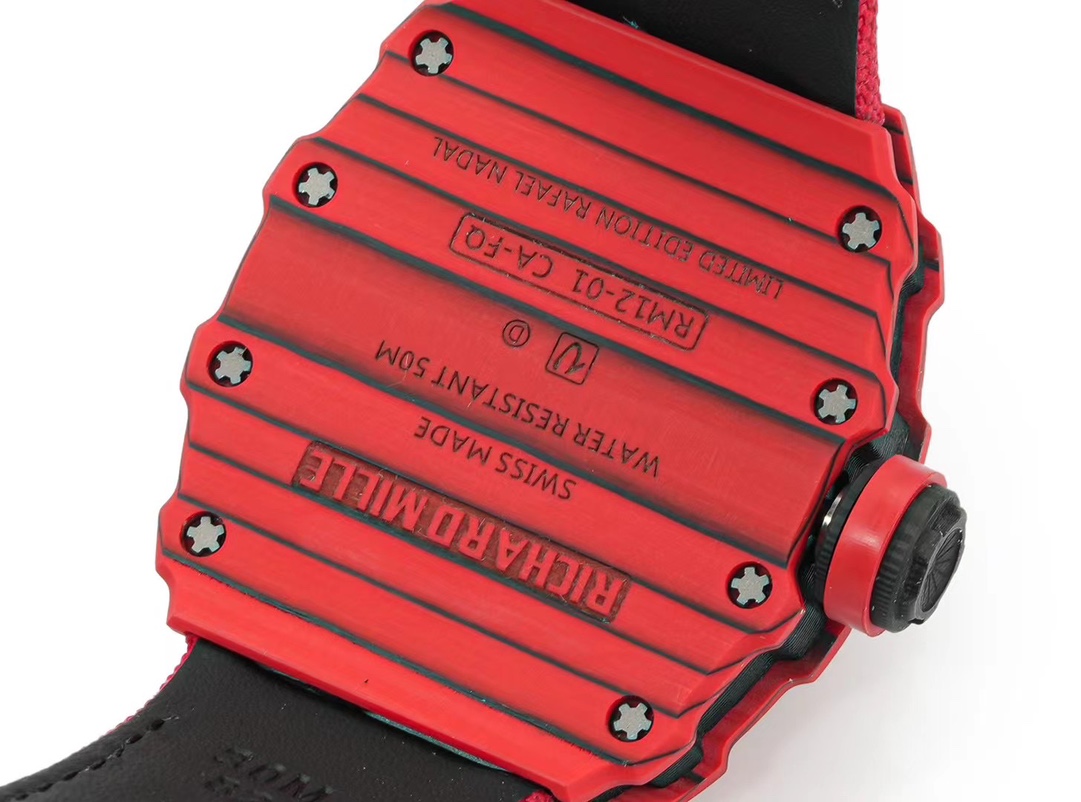 (richard mille)rm 12 01 系列红色碳纤维