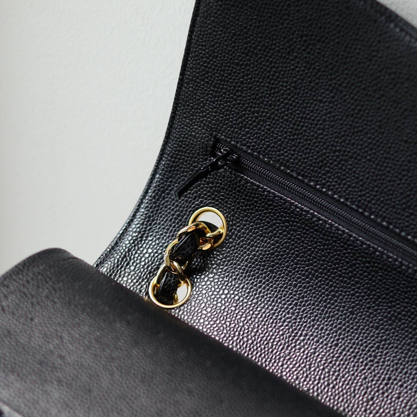 香奈儿 classic flap jumbo 30 号 鱼子酱🐂