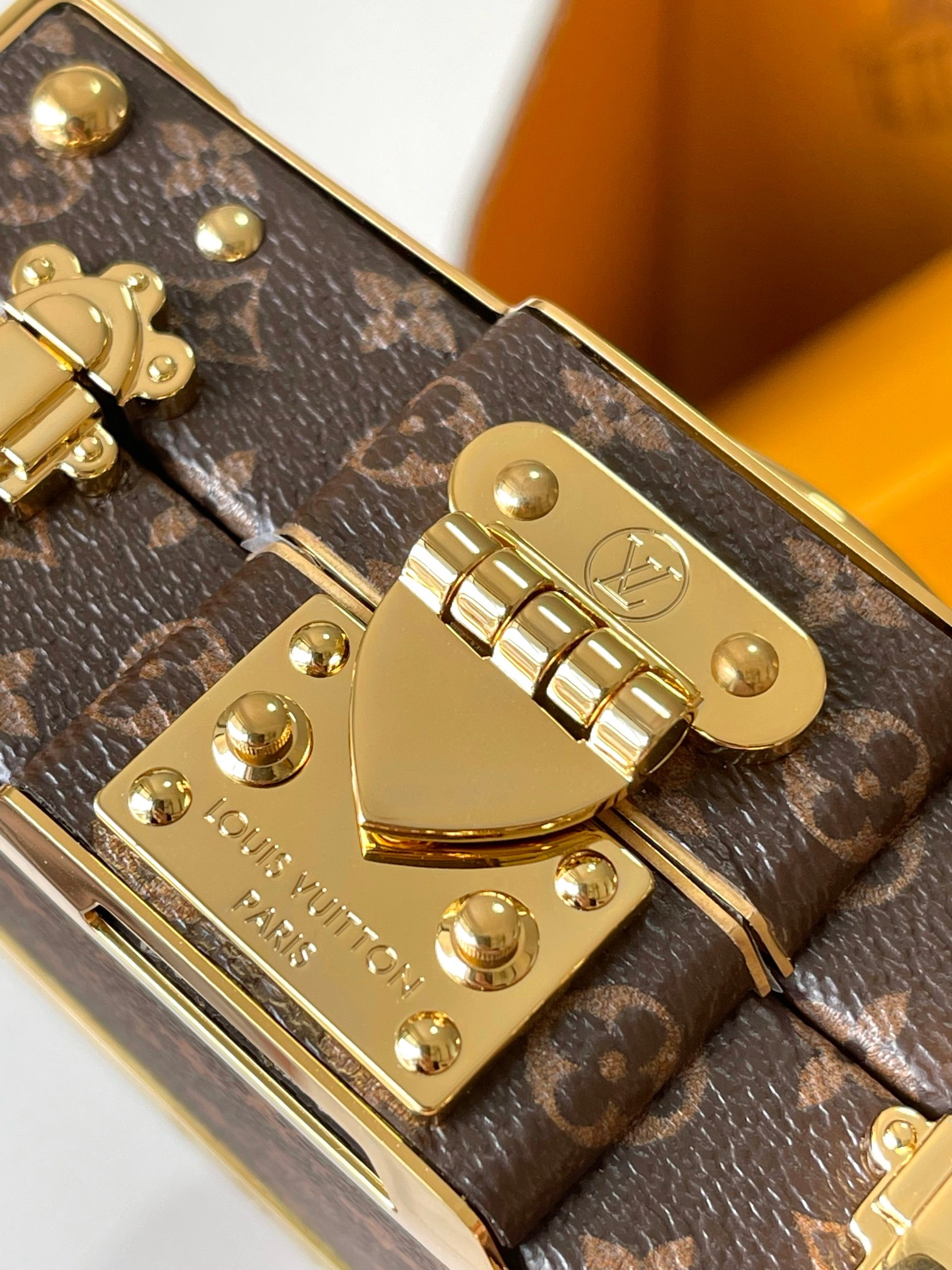 Monogram塗層帆布小牛皮箱-M47116 - 이미지 8