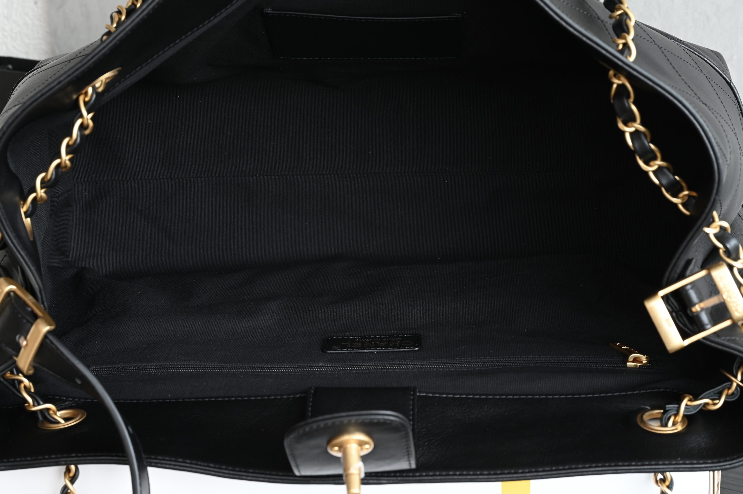 Shopping Bag𝗁𝗈𝖻𝗈 Black Large Size - 图片 9