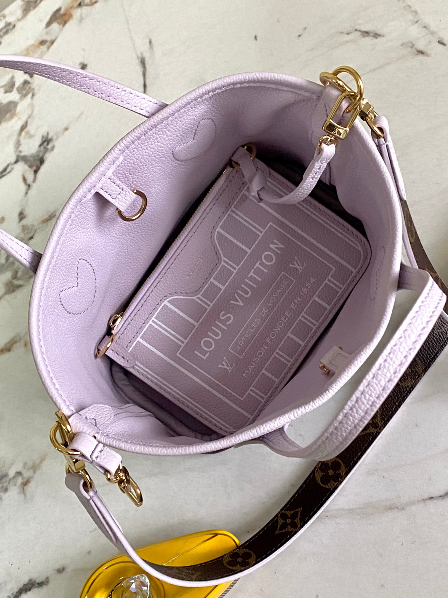 Neverfull Bandouliere Inside Out BB M25656 - 图片 5