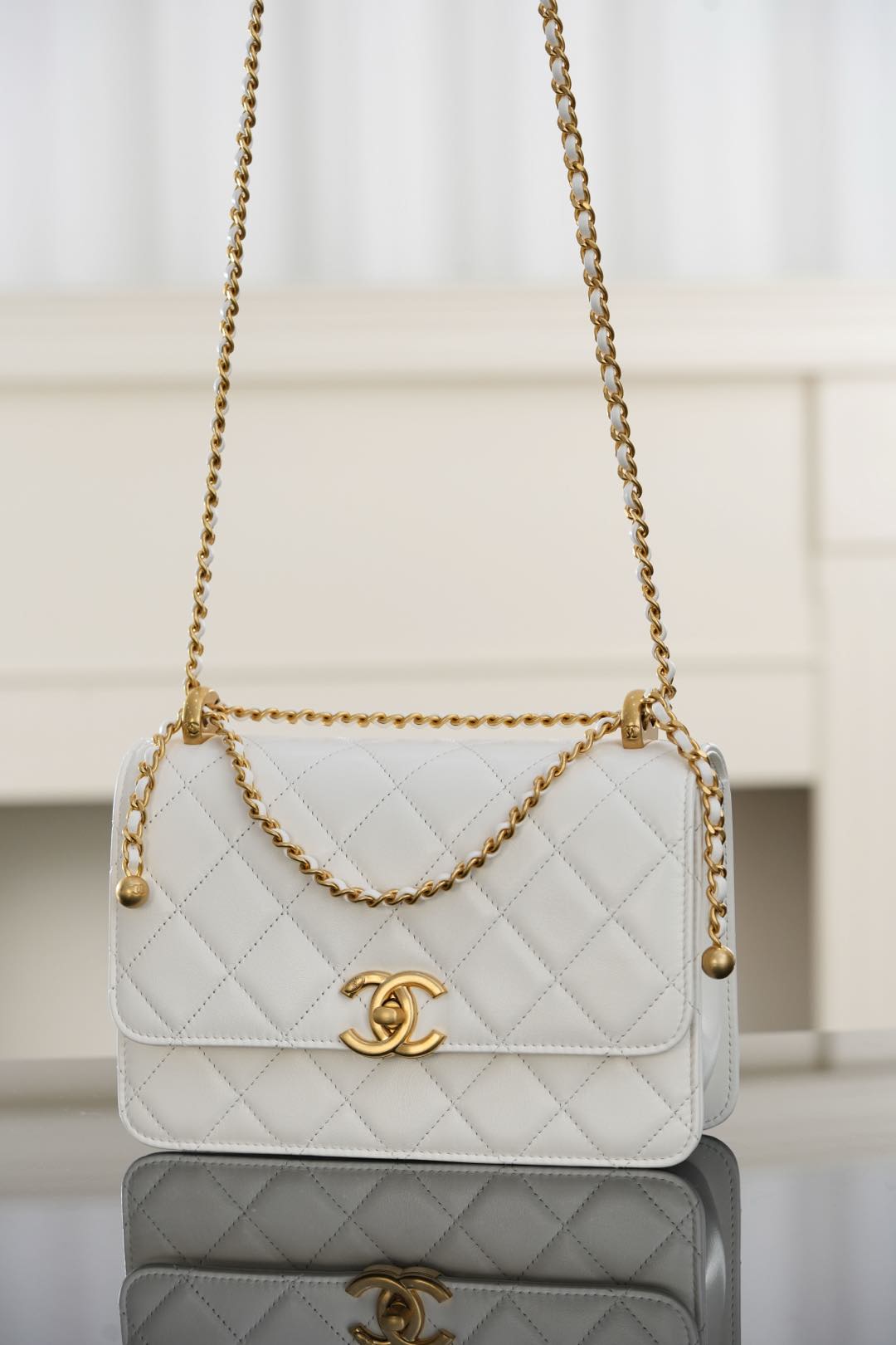 香奈儿双金珠(双金球)口盖包 25s 系列