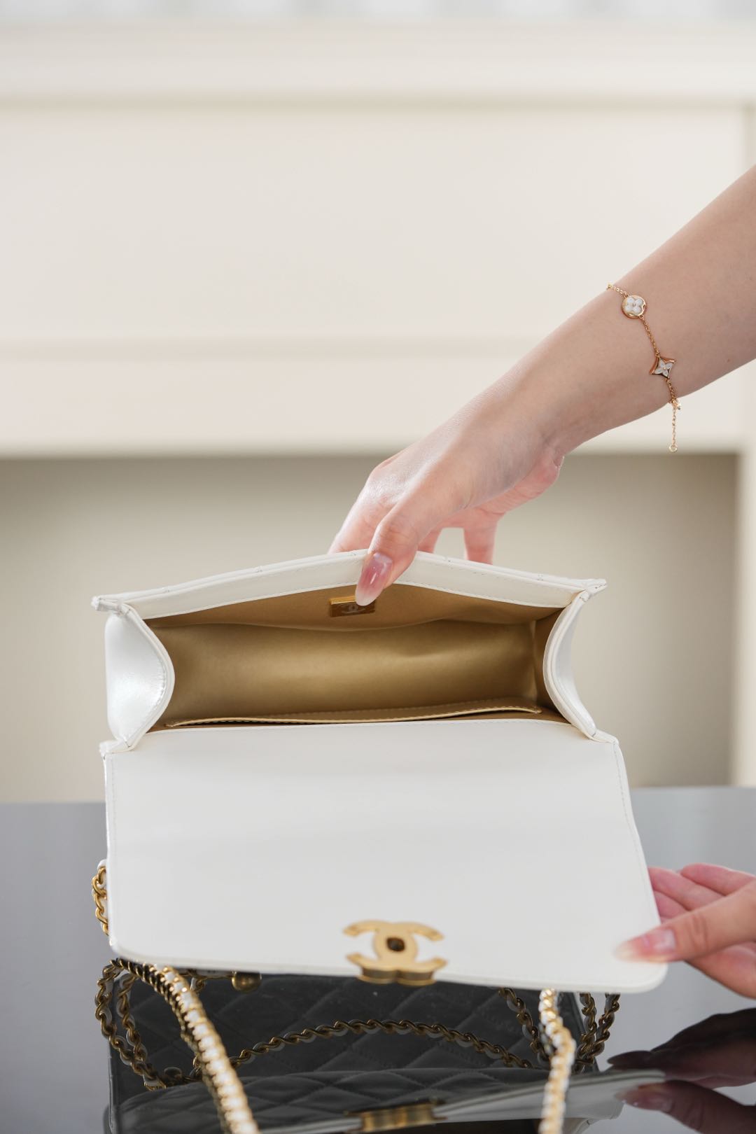 香奈儿双金珠(双金球)口盖包 25s 系列